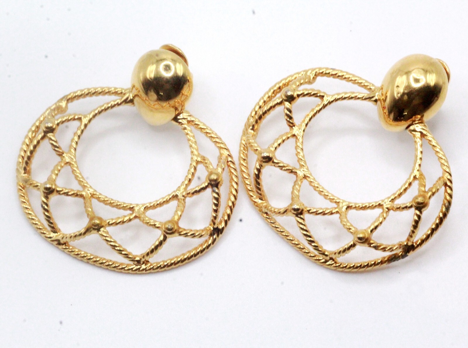 Monet Signed Designer Statement Massive Textured … - image 1