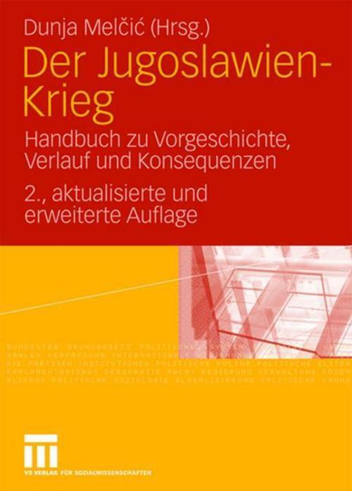Thumbnail - Der Jugoslawien-krieg Dunja Melcic 9783531332192