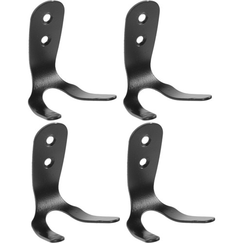 4 Pcs Swimming Pool Clothing Bag Hook Multi-function Coats Hooks Wall Metal