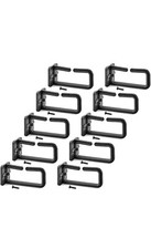 NavePoint Network Rack Toolless Cable Management Ring, Cable Hook, Pack of 10