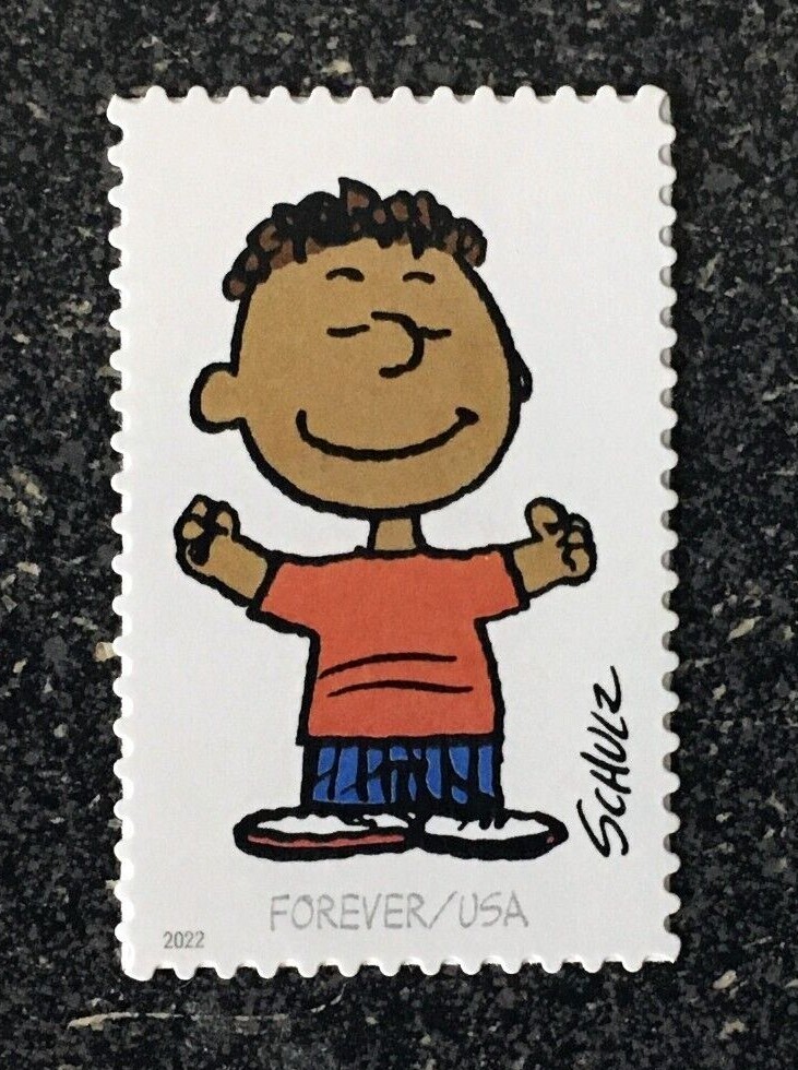 2022USA #5726c Forever Charles M Schulz - Franklin Single Stamp