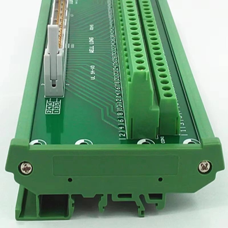 DIN Rail Mounted Interface Module IDC642x32Pins 0.1" Male Header Breakout Board - Image 3 of 4