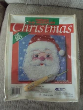 Natura 3D Needlry Needlepoint National Yarn Crafts 3D01 Santa Claus Christmas