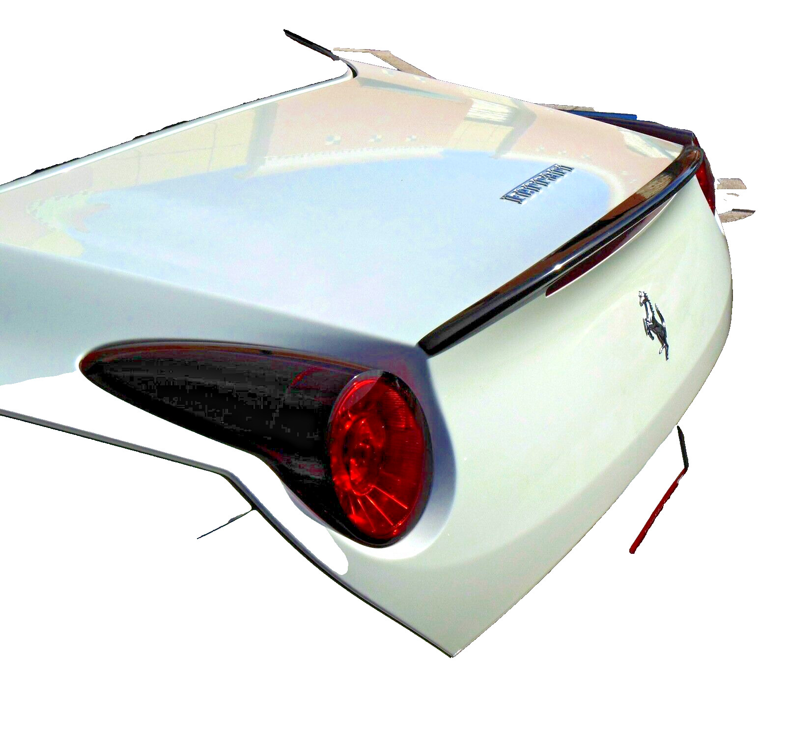 2008-13 Ferrari California Tesoro Flush Mount Trunk Lip Spoiler CF Made in USA