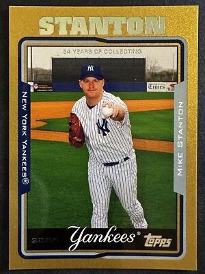 Mike Stanton 2005 Topps Baseball Gold New York Yankees #546 | eBay