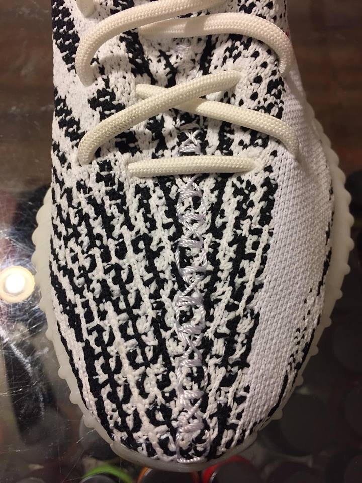 2017 Adidas Yeezy Boost 350 V2 Zebra Black White Youth Size 4 | eBay