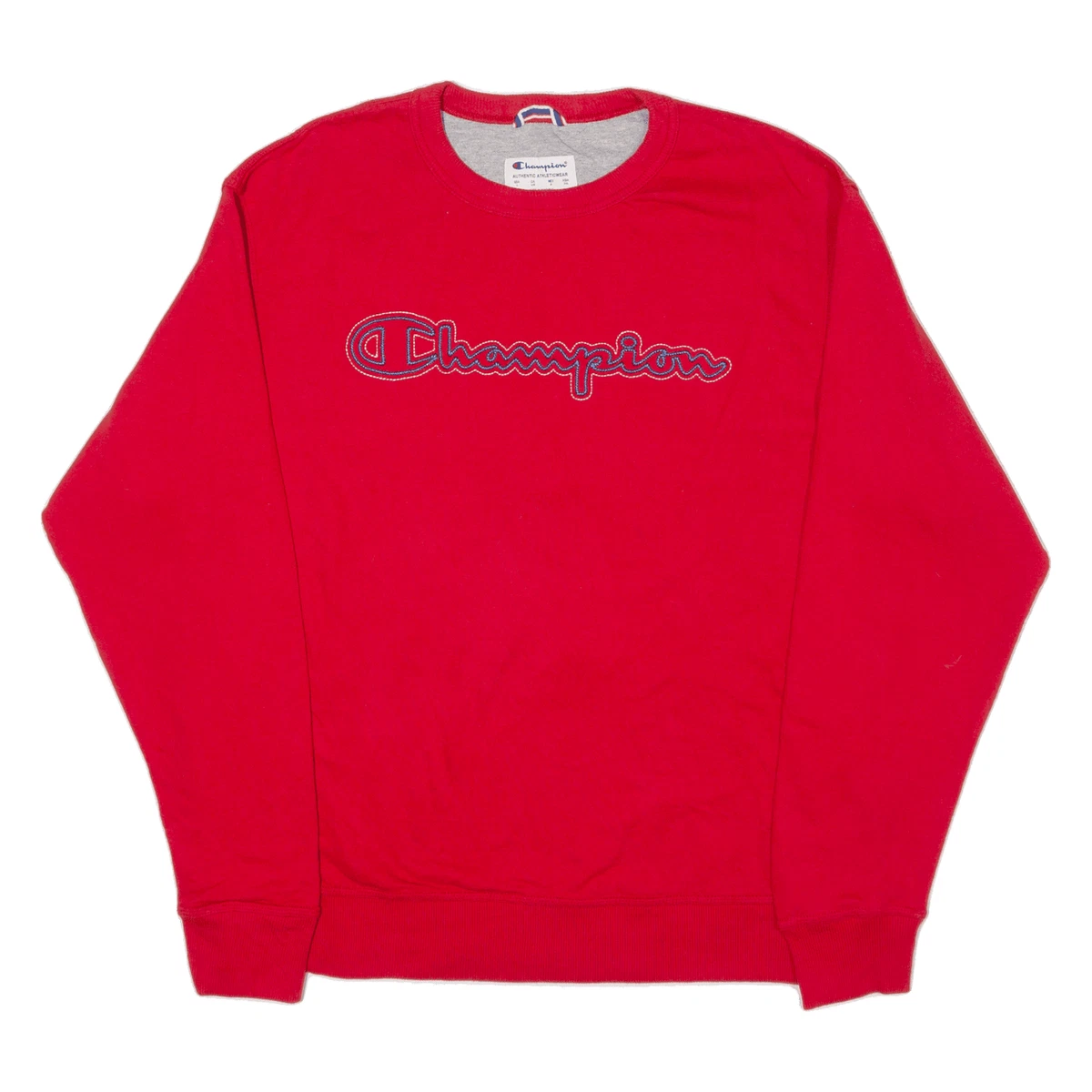 CHAMPION Sweatshirt Red Mens L | eBay