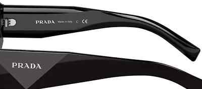 PRADA Sunglasses PR 06YS Black Violet (02Z-01O) SYMBOLE New