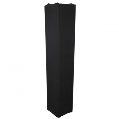 Pro X Black 9.84ft 3 meter Lycra Cover Scrim fits 12'' Quad Box Truss Segment