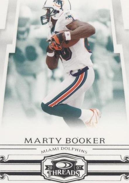 2007 Donruss Threads Marty Booker #25 - 1 of 2
