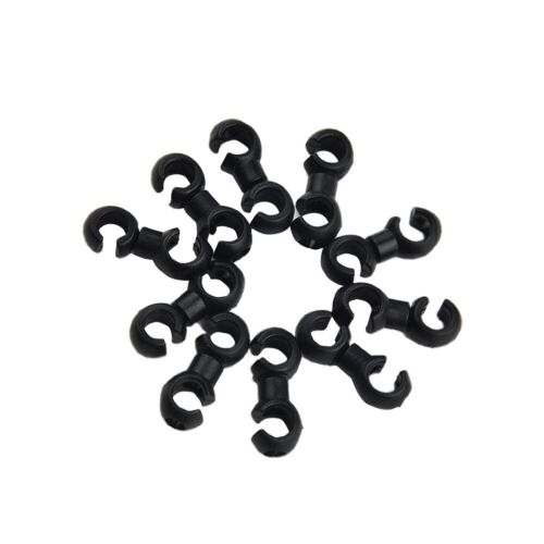 10*Fahrrad Kabel Leitfaden Bremsleitung Halter Schlauch Draht-Clips Klammer MTB - Bild 19 von 27