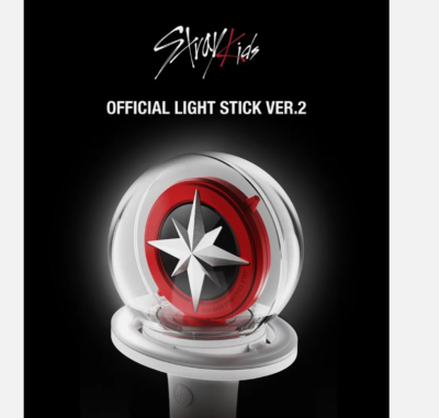 STRAY KIDS OFFICIAL LIGHT STICK VER.2 FANLIGHT MD GOODS New 100