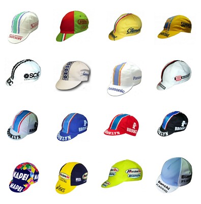 Cappellino Ciclismo Vintage Team Sottocasco Cycling Hat Cap Old