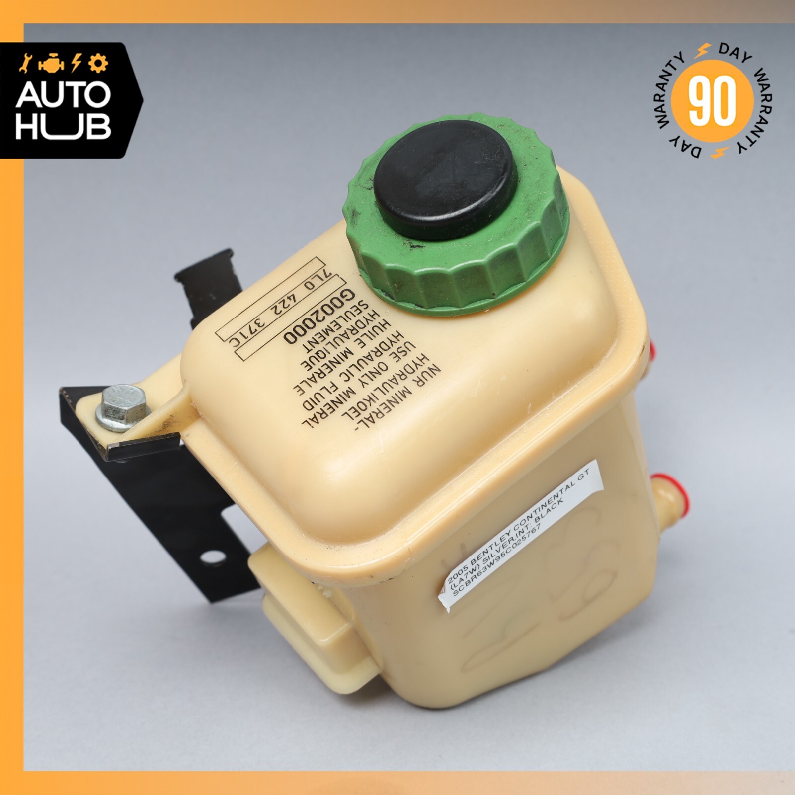 03-12 Bentley Continental GTC GT Flying Spur Power Steering Pump Reservoir OEM