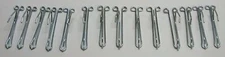 14 Pc 3" Slip On 2-Prong Pleater Curtain Drapery Hooks Pins Hardware