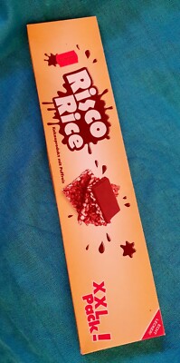 2017  Alte Verpackung/Schachtel ''Risco Rice'' Puffreis XXL-,Tise-Süßwaren Sammler