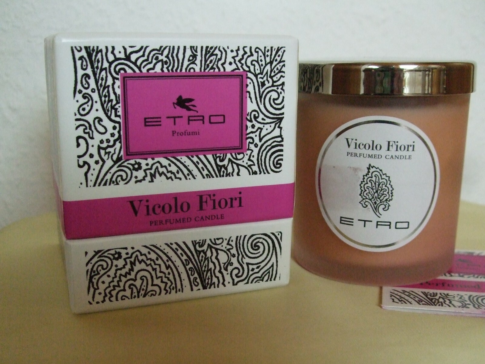 Etro Profumi Vicolo Fiori Perfumed Candle 160 Duftkerze Bougie