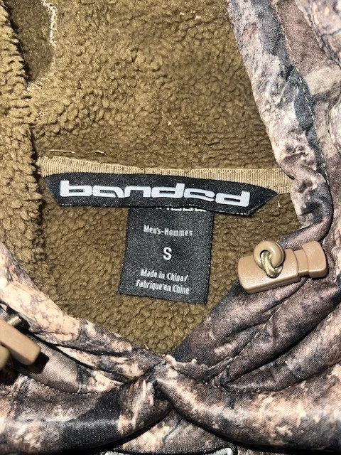 (2)全新带状Atachafalaya连帽衫羊毛S衬里套衫Bottomland木材 — 第 4/4 张图片