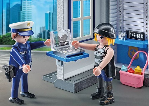 Playmobil Action Heroes Police Start Pack Set 71733 Interrogation Room NO BOX - Picture 4 of 6