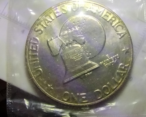 1776-1976 P BICENTENNIAL $1.00 EISENHOWER UNCIRCULATED OUT OF MINT SET IN962 - Picture 4 of 8