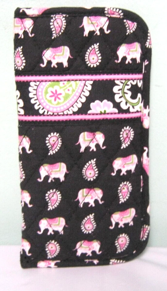 Estuche suave para gafas Vera Bradley PINK ELEPHANTS 7 x 3,5 usado en excelente estado Foto 2 de 4