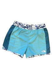 The North Face Girls Flash Dry Shorts Large 14/16 Swim Water Sports Blue