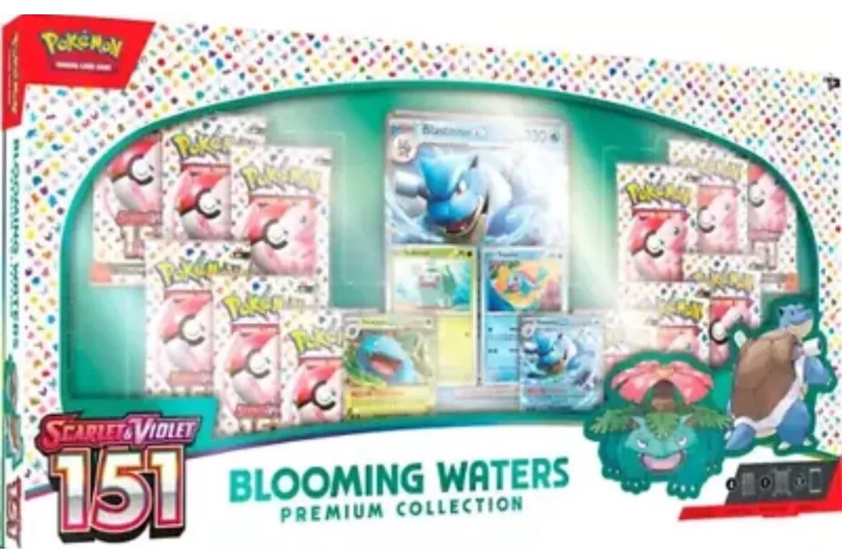 P*✨様 【海外版】ポケモン151 Blooming Waters プレミアムコ Pokémon 151 Blooming Waters Premium Collection In Hand | eBay