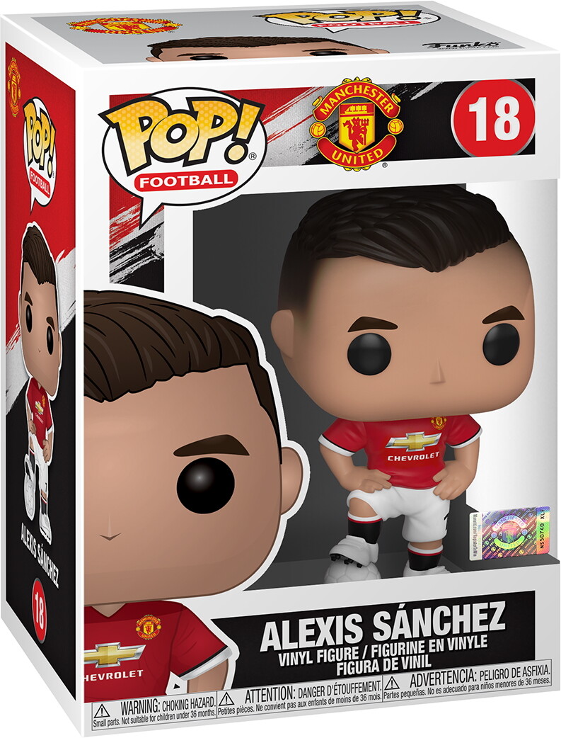 Manchester United - Alexis Sanchez 18 - Funko Pop! - Vinyl
