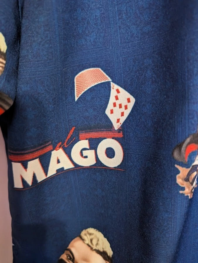 Used ✅Detroit Tigers El Mago Button Up Shirt XL LARGE MLB Javier Baez MLBP - Image 4 of 4