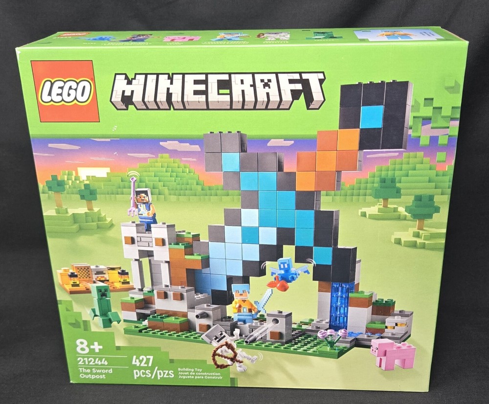 LEGO Minecraft The Sword Outpost 21244 Building Set Brand New Adventure  