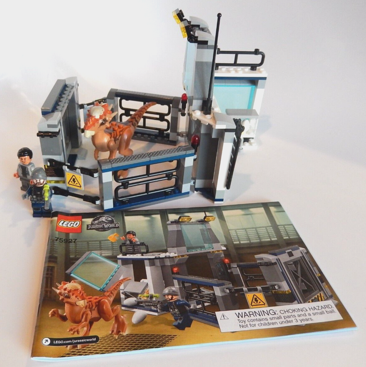 Lego 75927 Stygimoloch Breakout Jurassic World 100% Complete | eBay