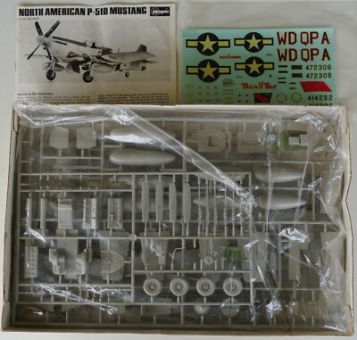 Maquette avion : P-51D Mustang - Nez jaune - Hobby Boss - Rue des Maquettes