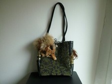 Design Damen Hand Tasche Unikat handgefertigt echter Fuchs