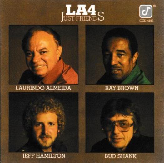 LA4 / JUST FRIENDS LPレコード GRV1016 重量盤 LA4: Just Friends MUSIC AUDIO CD Concord jazz 1996 bossa Laurindo