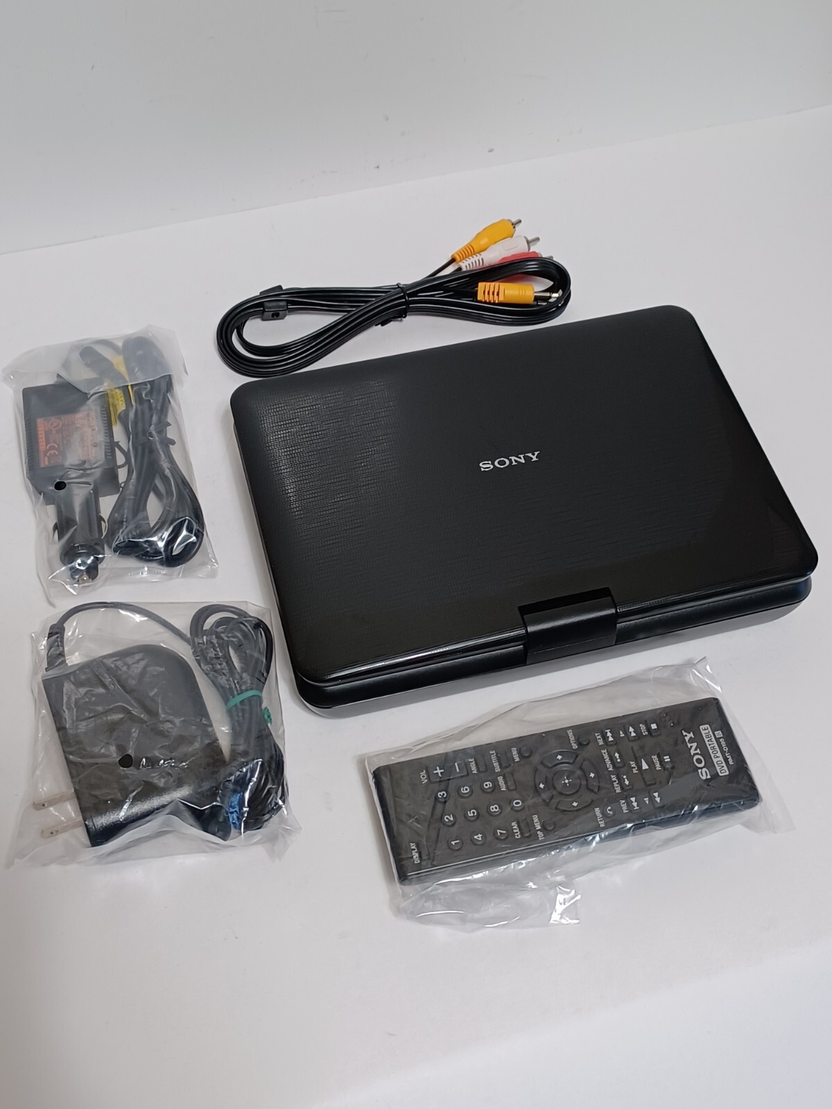 NEW ︎Sony DVPFX970 Portable DVD Player 9” with Remote, 2 Chargers, & Cables eBay