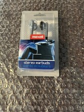 Maxell Wired Ear Buds Stereo New/Sealed Model EB-125 - Item 190568 See Photos