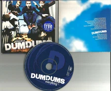 DUMDUMS Everything 4TRX w/ 2 UNRELEASED & VIDEO CD Single USA Seller Dum Dums