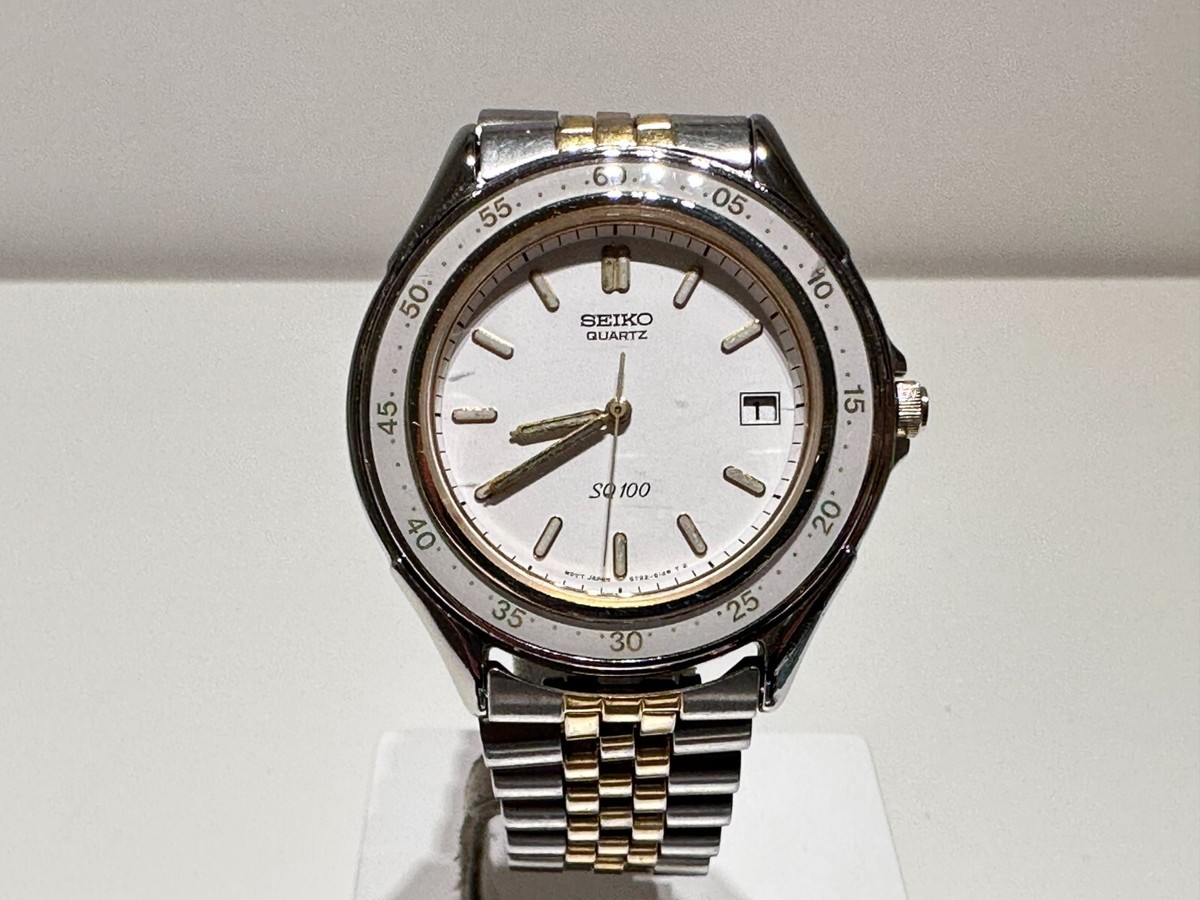 VINTAGE SPORT JAPAN STAINLESS STEEL MEN'S QUARTZ WATCH
