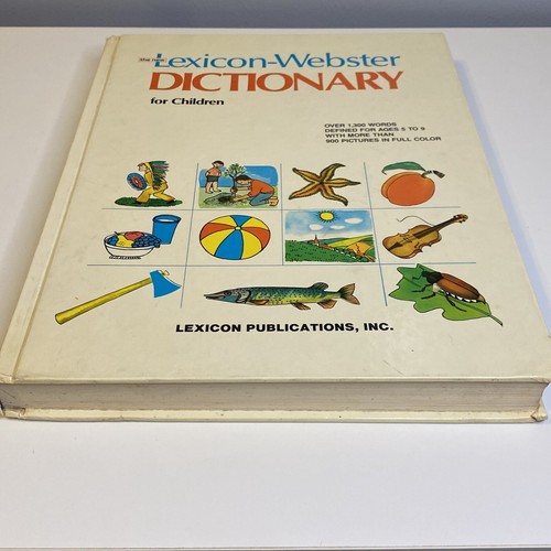 The New Lexicon Webster Dictionary for Children Vintage Rare - 第 2/13 張圖片