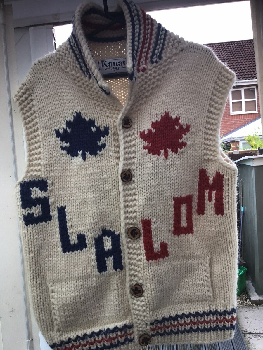 Kanata Ski Sweater Z*k様 Kanata × DAN Ds Cowichan Sweat DESCENDANT