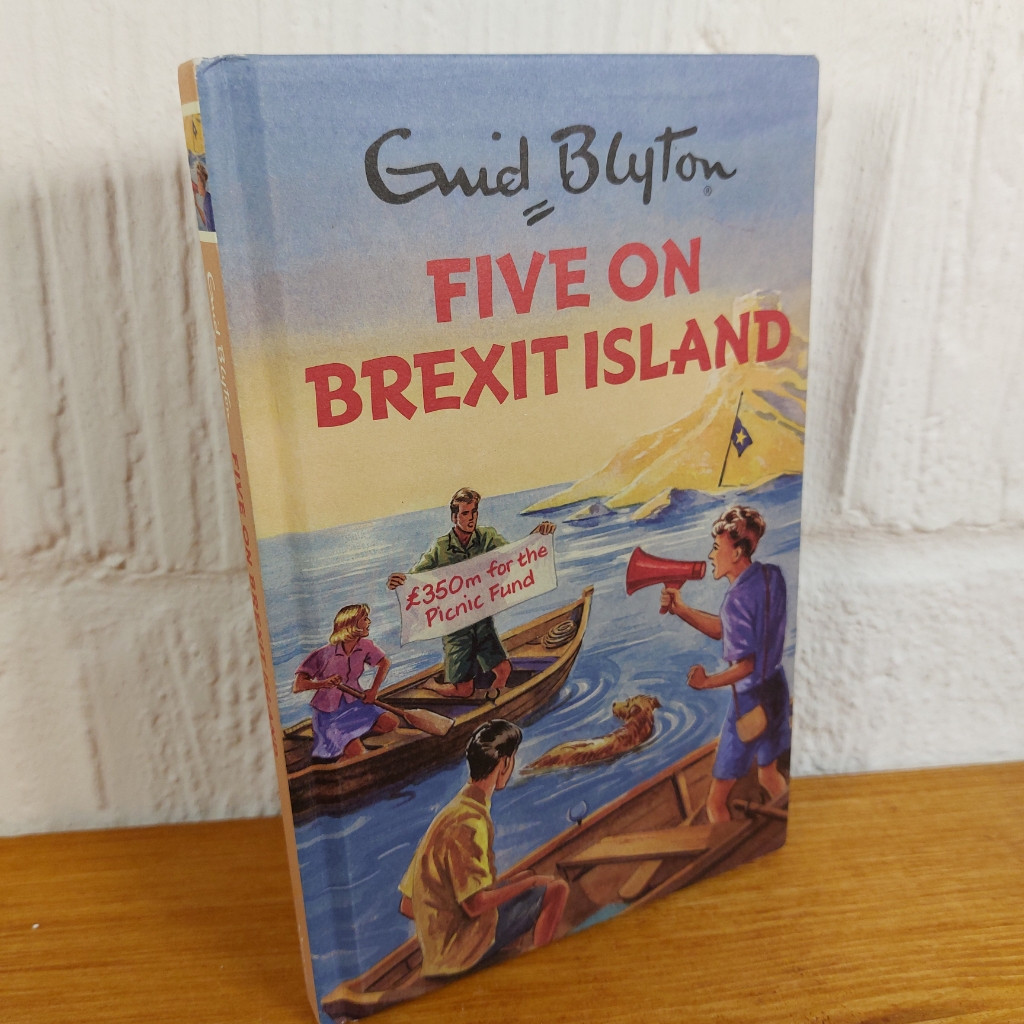 Enid Blyton Five on Brexit Island — Bruno Vincent Hardcover
