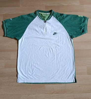 Nike Polo Challenge Court Agassi Größe S Sampras Mcenroe Tennis Vintage 1994 Og