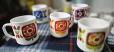 Lots de 2 Mugs Vintage Mobil