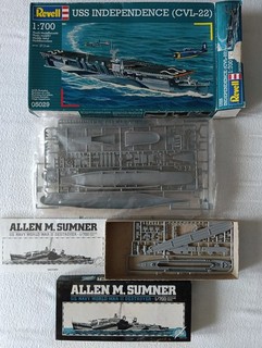 Aoshima/Hasegawa/Fujimi/Skywave/Trumpeter 1:700 US Navy Set