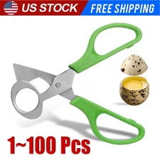 Stainless Steel Quail Egg Scissors Eggshell Opening Divider Scissors Lot