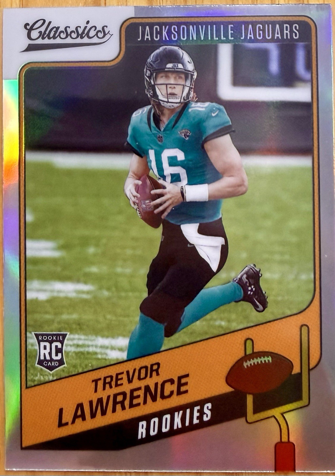 2021 Panini Classics - Trevor Lawrence, #151, Holo Prizm, RC
