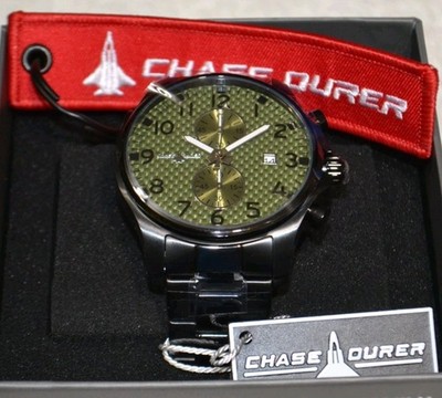 CDW-0099 Chase Durer Men s Watch NEW   48mm, Black RETAIL $249.00  