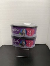 LOT OF 2 LITTER GENIE JUMBO REFILL PACK REFILLS PACKS CAT KITTEN NEW SEALED