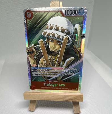 #ad One Piece Card Game Trafalgar Law OP14 009 Character SR Holo ENG $14.00