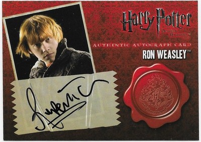 Harry Potter Deathly Hallows Part 1 Autograph, Costume, Prop, or Puzzle Card Set